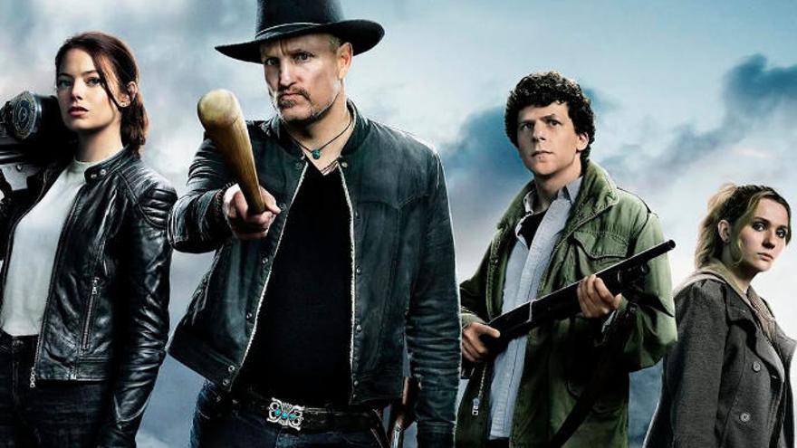 El elenco de Zombieland; Mata y remata.