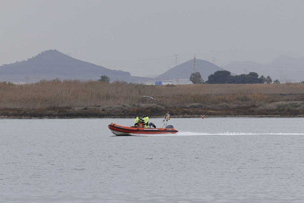 La Operación Búsqueda del menor desaparecido en el Mar Menor, en detalle