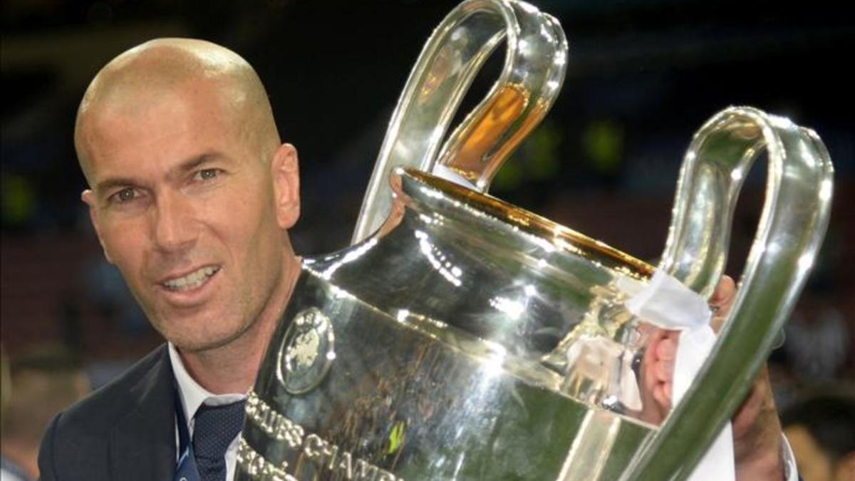 Zidane levantó la Champions en Milán