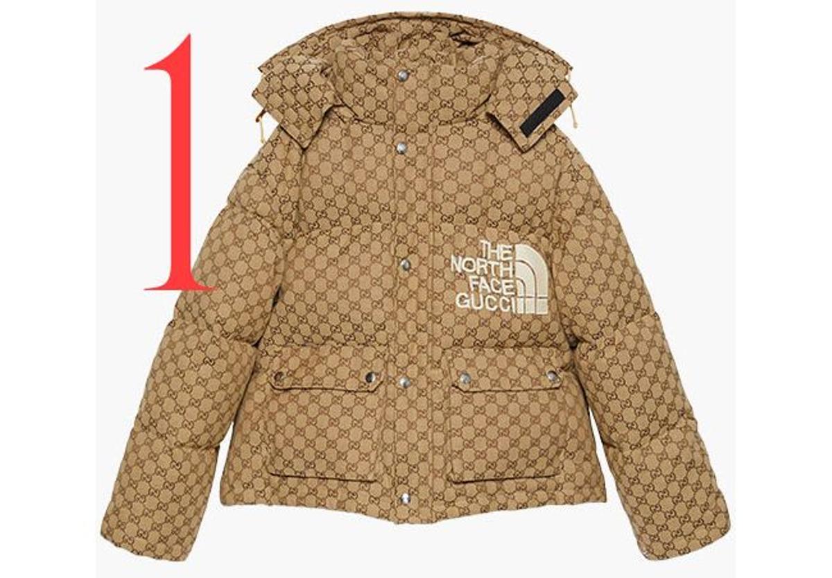 Nº 1: Bomber de lona GG de The North Face x Gucci