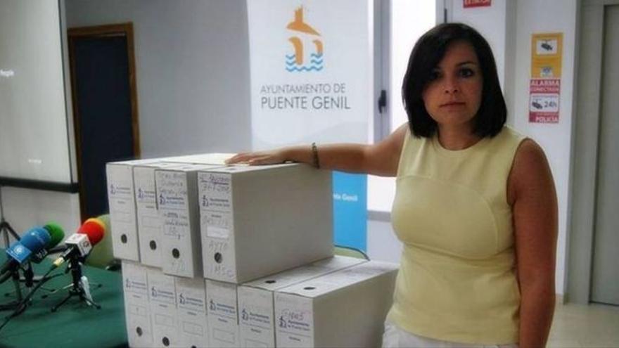 Verónica Morillo, concejala del Ayuntamiento de Puente Genil.