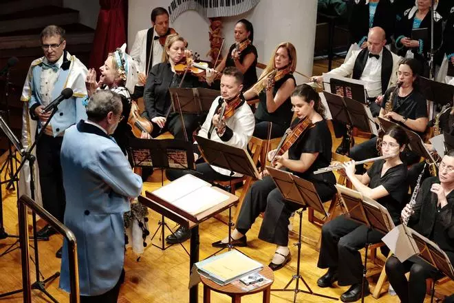 Presentación de La Zarzuela del Carnaval de Santa Cruz de Tenerife