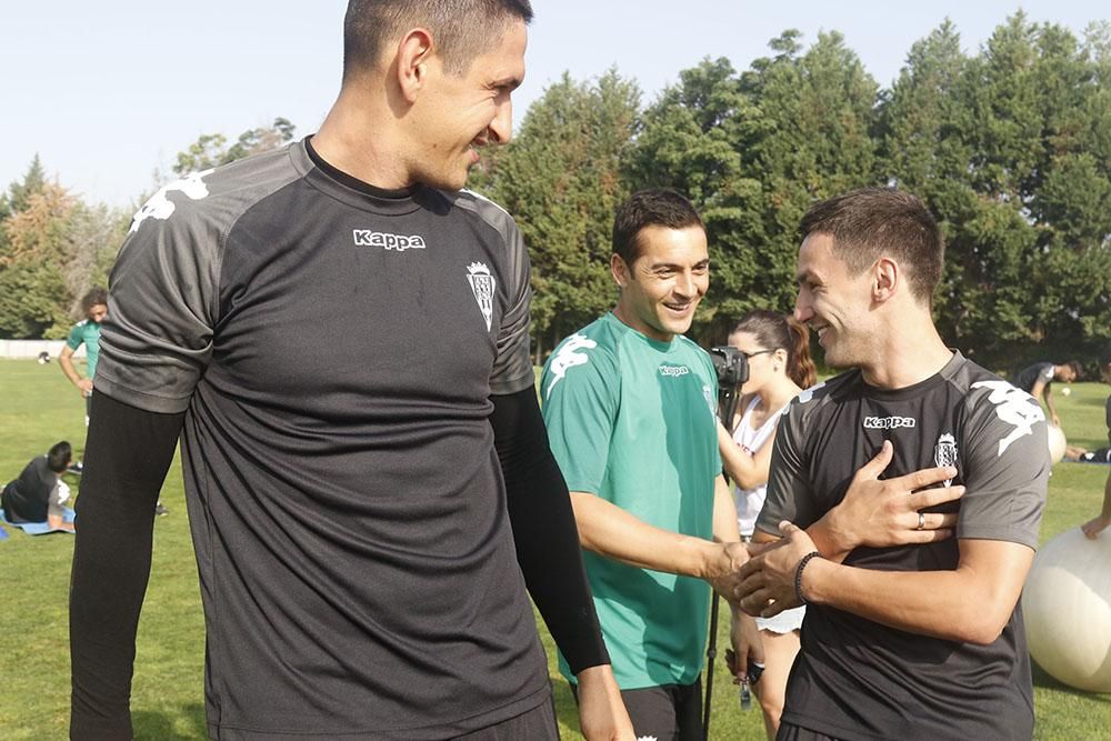 Primer entreno del Córdoba CF 2018-2019