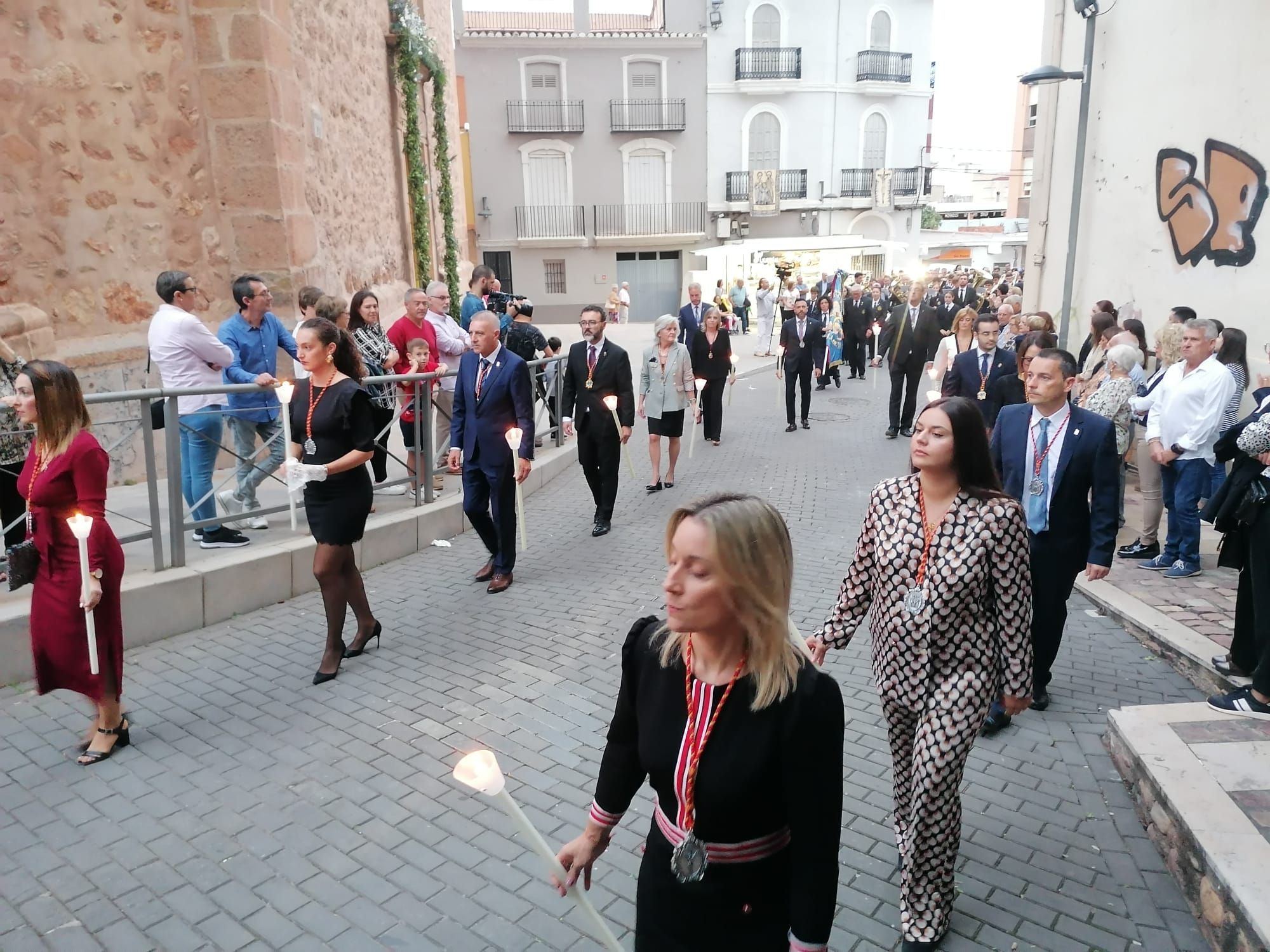 Procesión de la Sagrada Familia en las fiestas patronales de la Vall d'Uixó