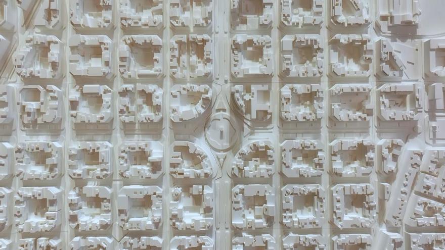 El Ajuntament de Barcelona presenta la nueva maqueta de la ciudad