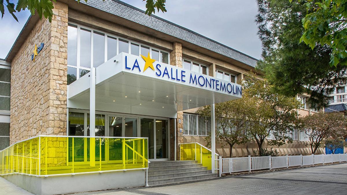 Fachada de La Salle Montemolín en Zaragoza