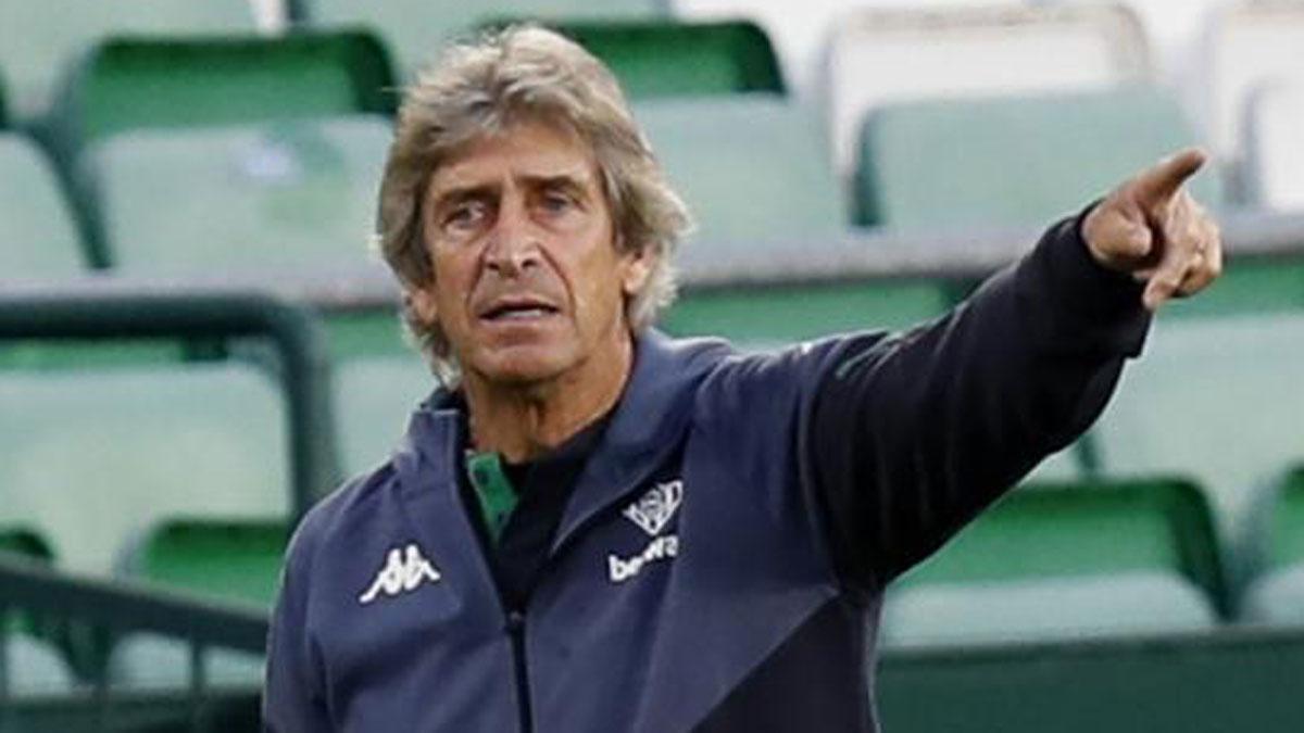 Manuel Pellegrini, entrenador del Betis