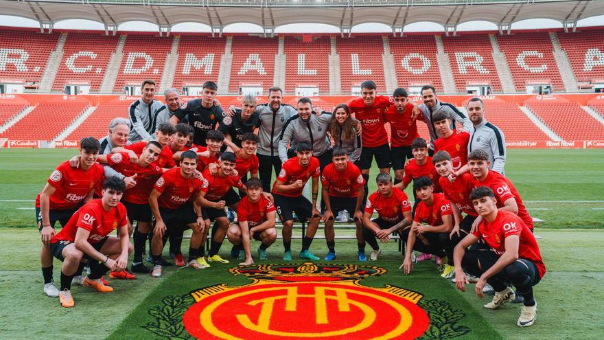 El Mallorca juvenil busca en Oviedo su cuarta final de la Copa del Rey