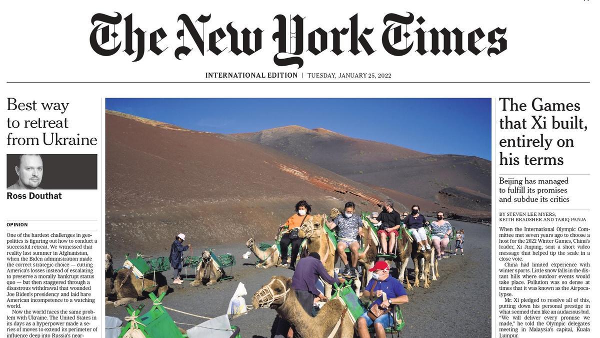 El NYTimes resalta el turismo canario durante la pandemia