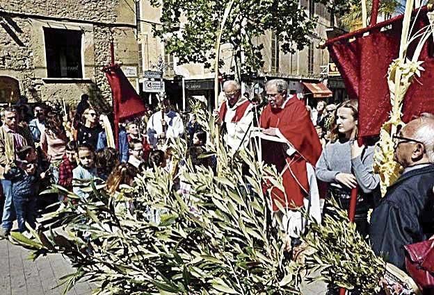 Un instante de la celebración en Manacor.