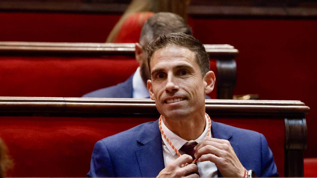 Borja Santamaría, concejal socialista en el Ayuntamiento de València.
