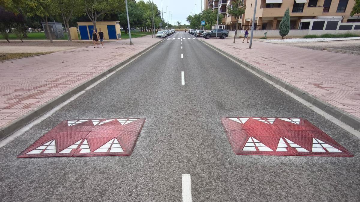 SEGURIDAD VIAL CASTELLÓN | Castelló hace frente a las altas velocidades en el casco urbano: la calle con nuevos badenes