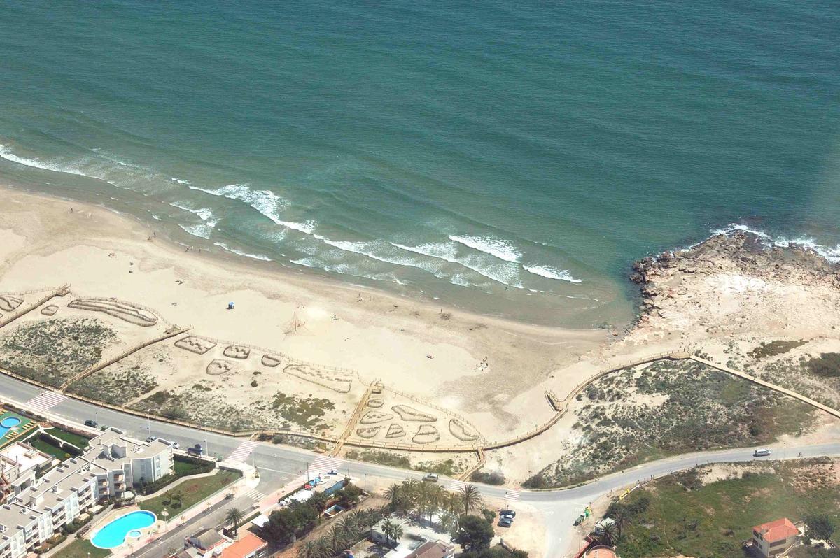 Imagen de la reconocida playa situada en Alcossebre.