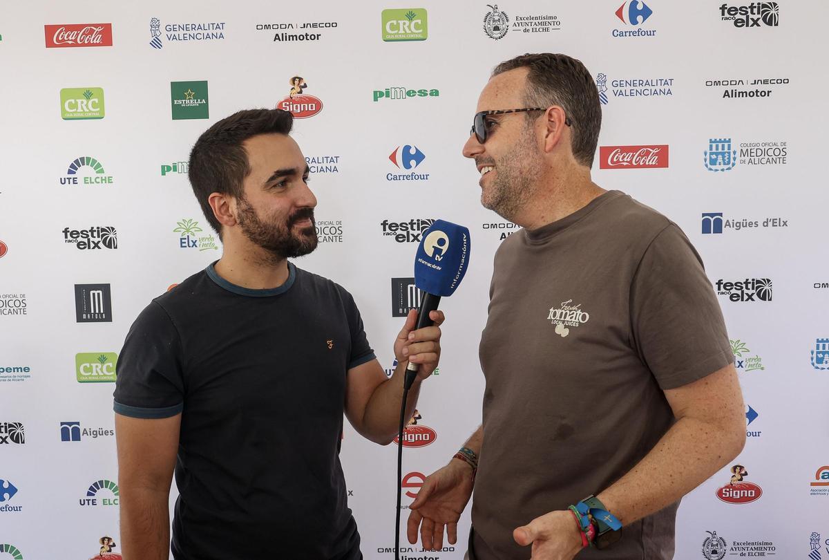 Ambiente de la primera jornada en el Racó de InformaciónTV