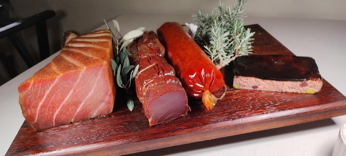 Embutidos marinos de Pablo Aranda.