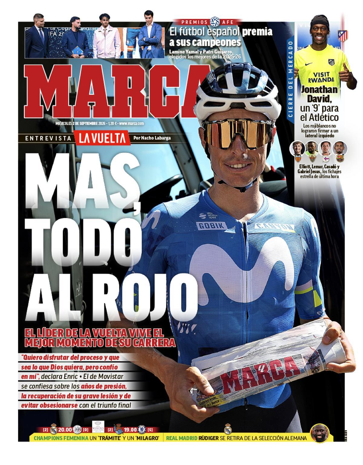 Las imágenes de las portadas de hoy