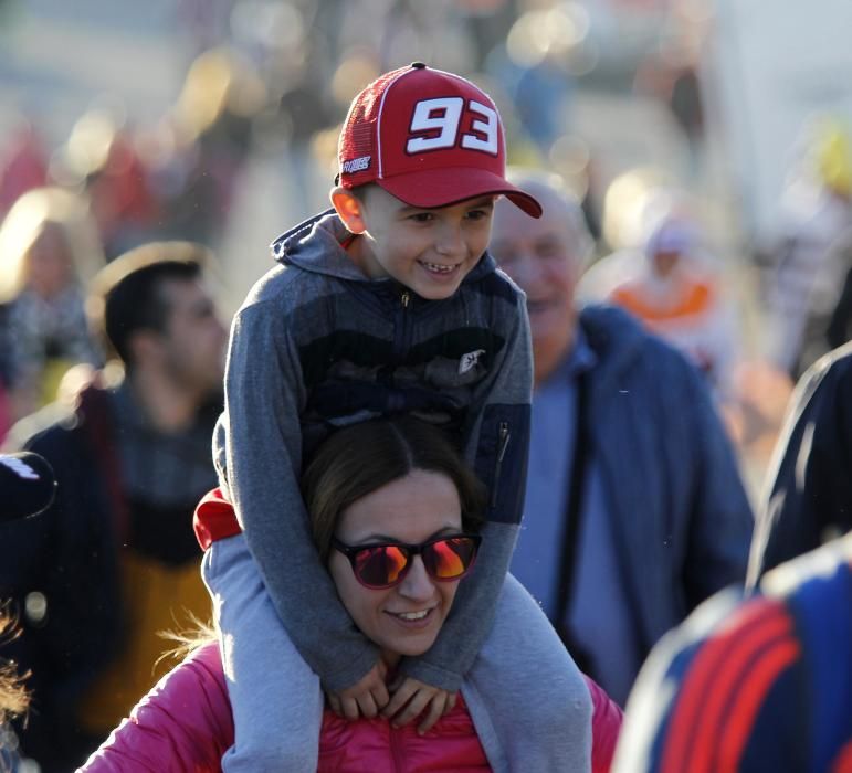 La afición llena el Circuit Ricardo Tormo