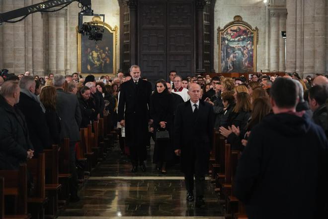 El funeral por la dana, en imágenes