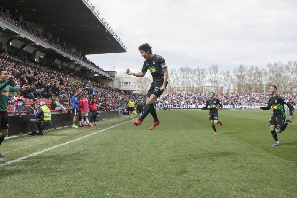 Rayo Vallecano - Elche CF: Las imágenes del partido