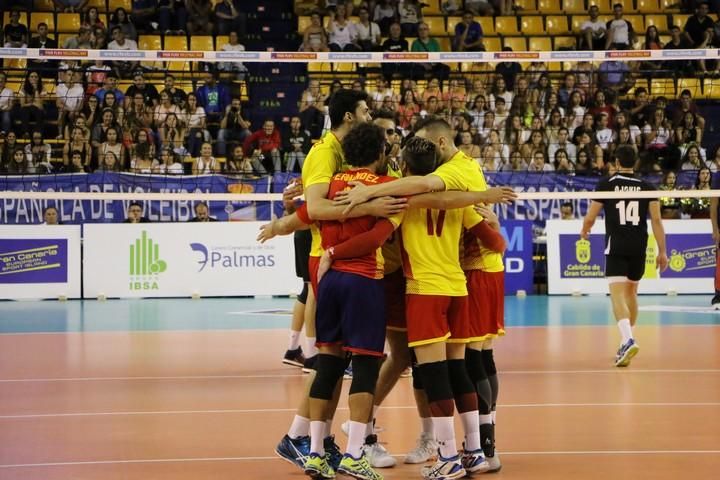 Preeuropeo de voleibol: España 3 - Suiza 1