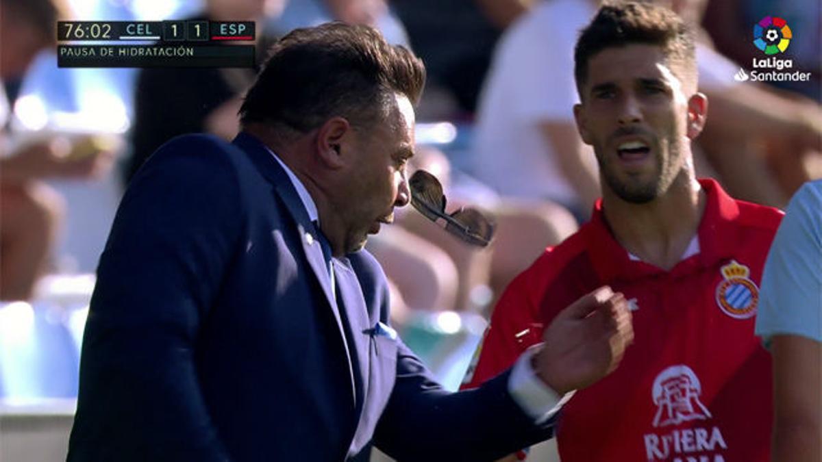 LALIGA | Celta - Espanyol (1-1): El turco se entrena recibiendo un balonazo en la cara