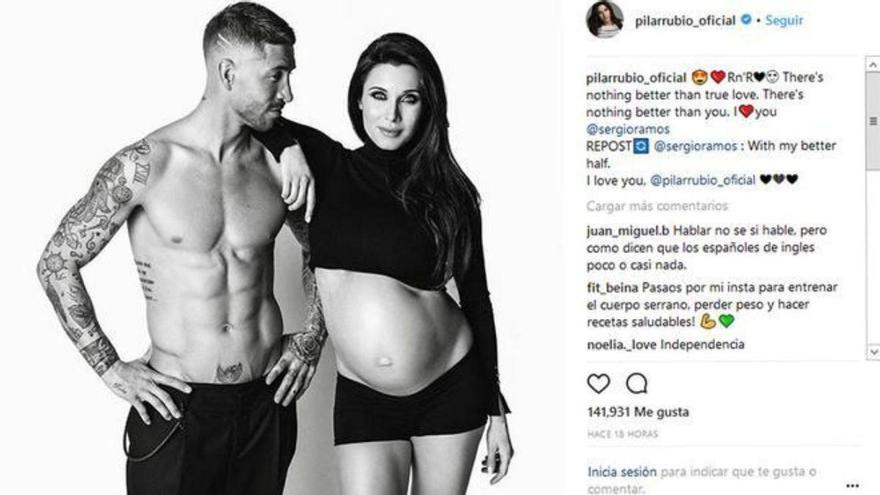Pilar Rubio confirma los rumores sobre el embarazo de una niña