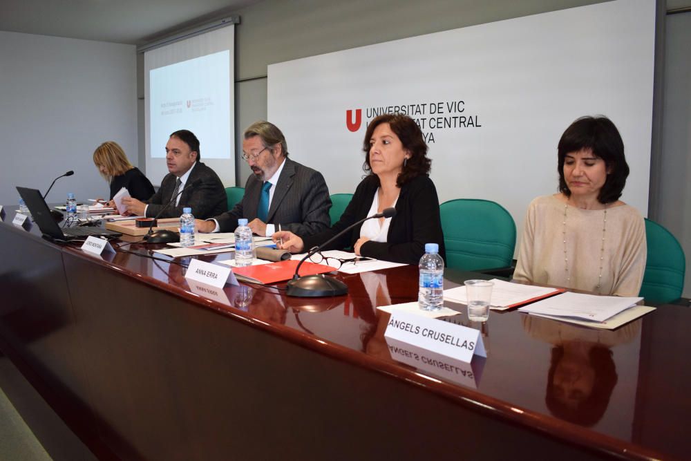 Inauguració del curs acadèmic 2017-2018 de la UVic