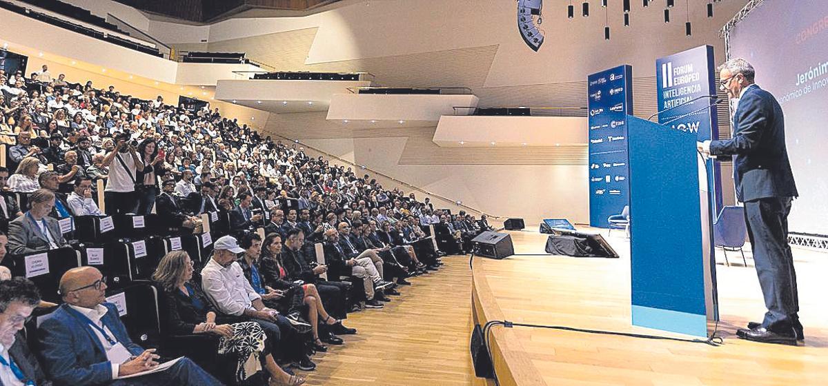 Intervención del secretario autonómico de Innovación, Jerónimo Mora, en el II Forum Europeo de IA.