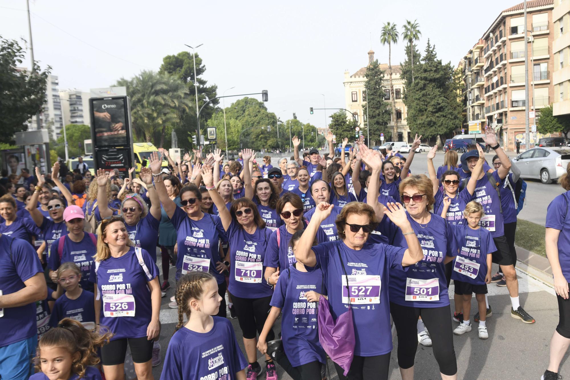 Carrera contra el cáncer de páncreas en Murcia