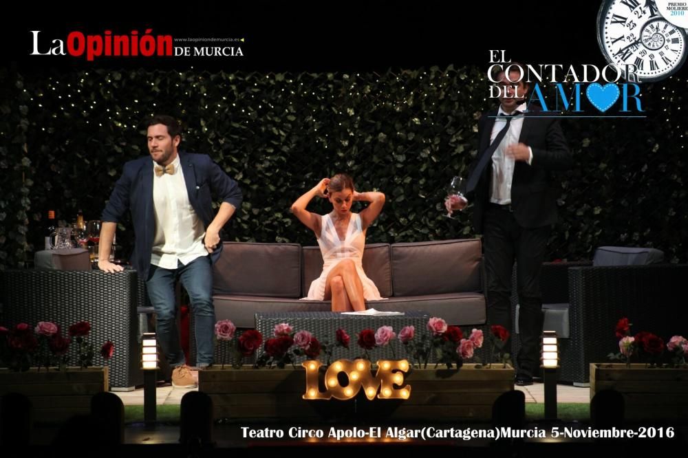 Obra de teatro "El contador del amor" en el Teatro