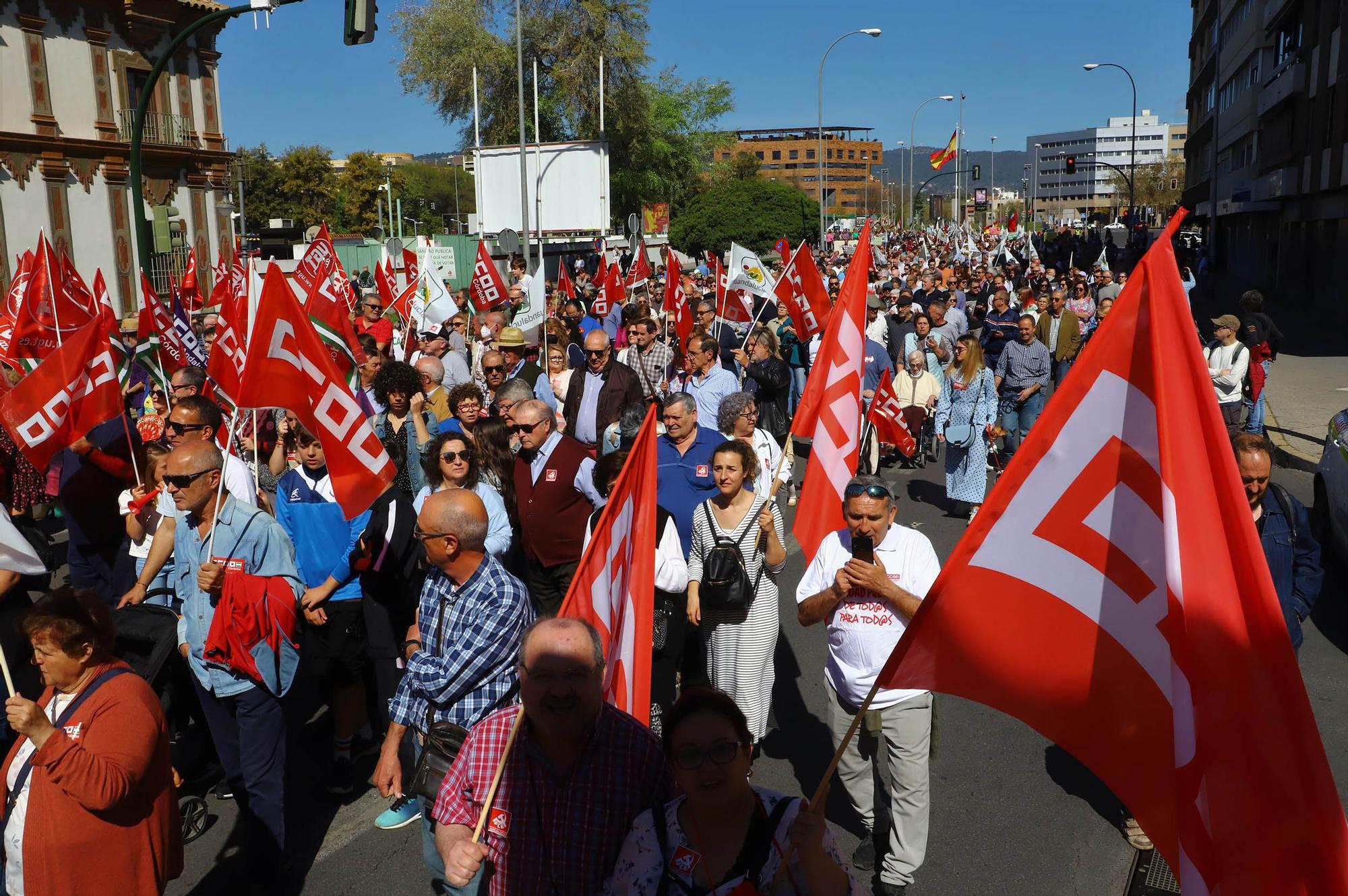 Manifestación en defensa de la sanidad pública