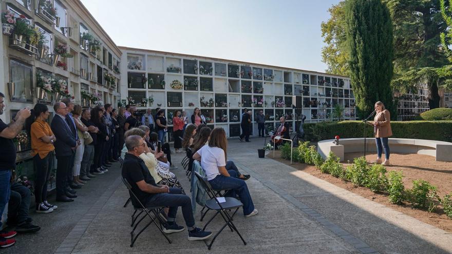 Figueres inaugura un espai de dol perinatal al cementiri