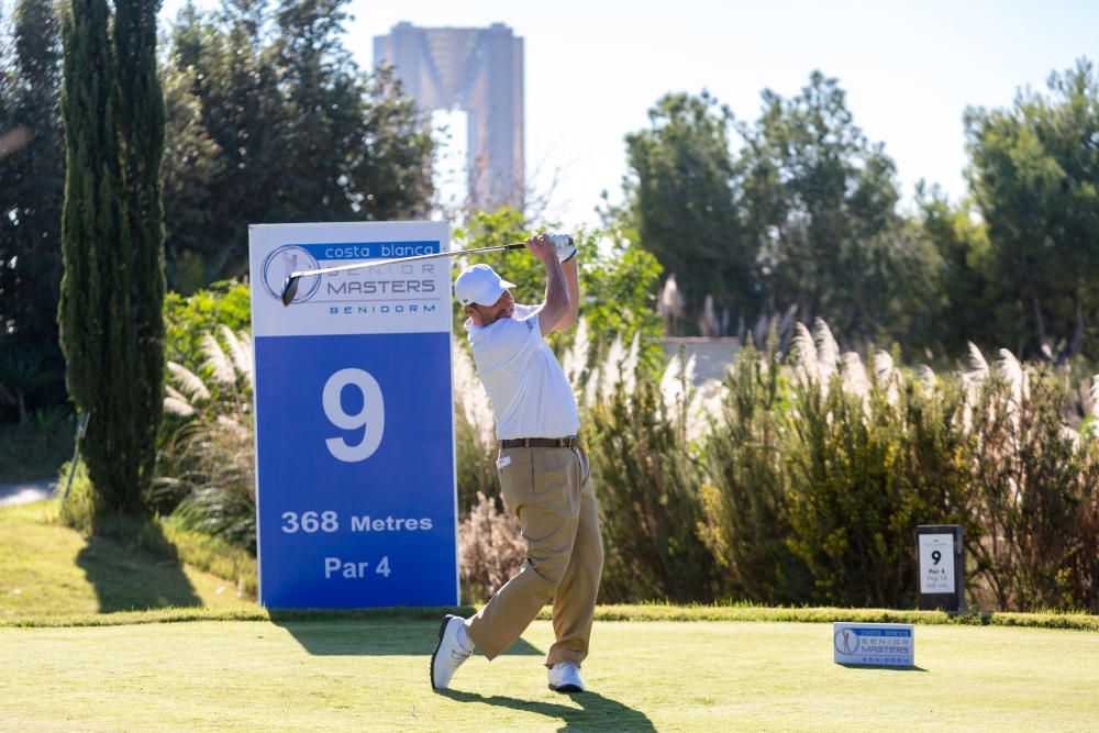 Olazábal y Jiménez lideran el elenco de legendarios golfistas que disputan a partir de hoy el Costa Blanca Seniors Masters en el hotel Villaitana