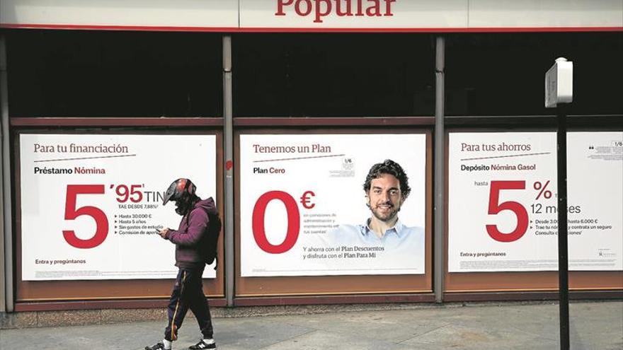 Los grandes bancos se plantean la compra del Popular a medio plazo