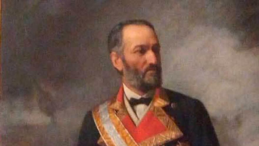 El retrato del brigadier Claudio Alvargonzález Sánchez.