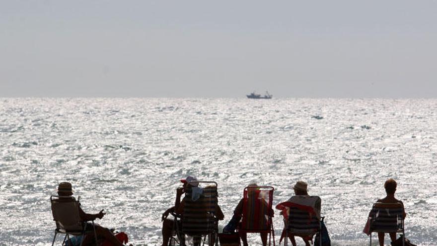 Hará tiempo de playa este fin de semana en Málaga.