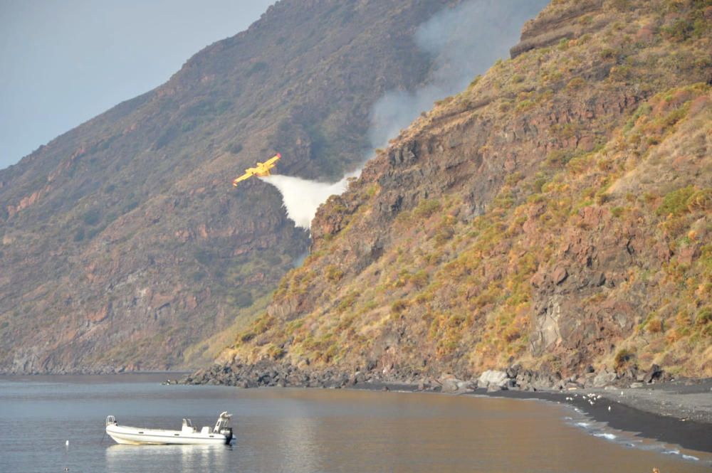 Erupció del volcà Stromboli