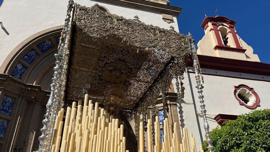 Vídeo | Sale el paso de palio de la Virgen del Patrocinio