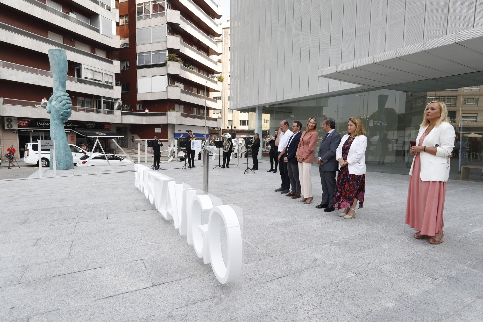 Vigo inaugura una plaza en honor a Miguel Ángel Blanco