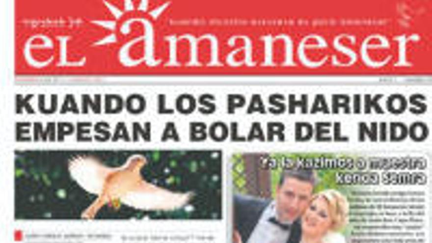 Portada de &#039;El Amaneser&#039;.