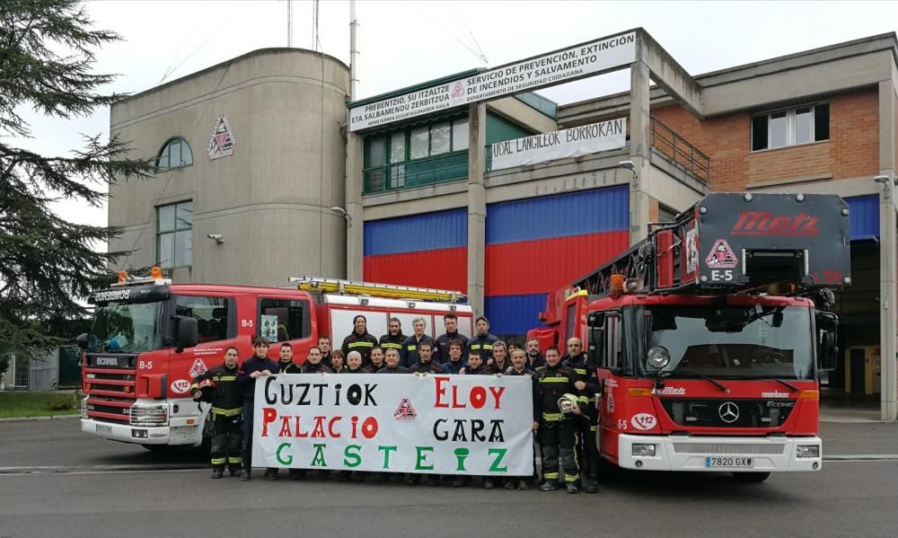 Manifestaciones de bomberos por toda España