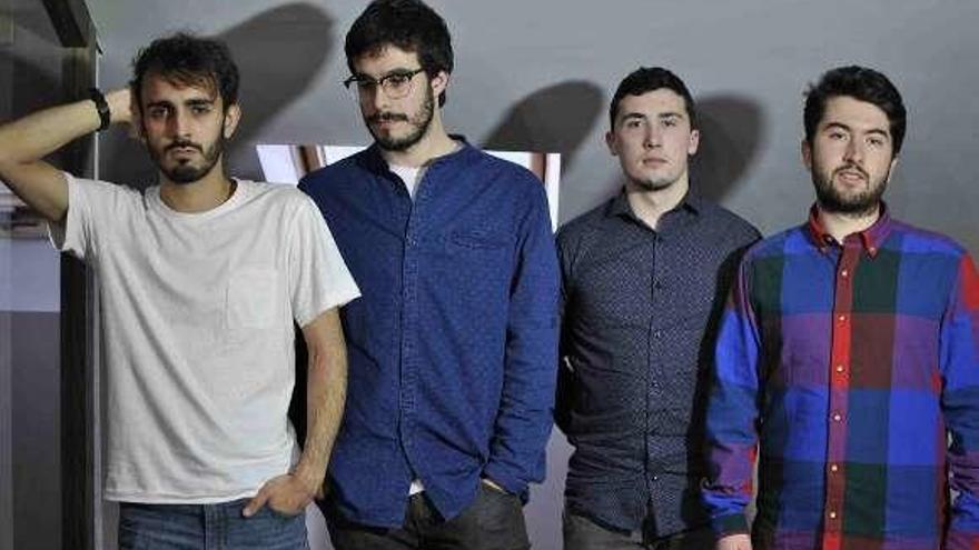 &quot;Melandru&quot;: Álvaro Cueto, Xuan Cortés, Edu Llosa e Iyán Ploquin.