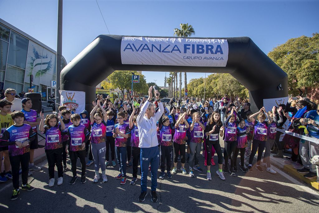 Carreras de niños del TotalEnergies Murcia