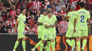 El 1x1 del Barça frente al Athletic Club al descanso
