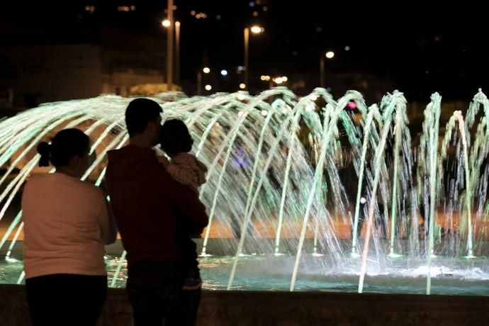 15.10.19. Telde, Gran Canaria. Inauguración plaza del barrio de La Vega , y encendido de la nueva fuente. Foto Quique Curbelo  | 15/10/2019 | Fotógrafo: Quique Curbelo