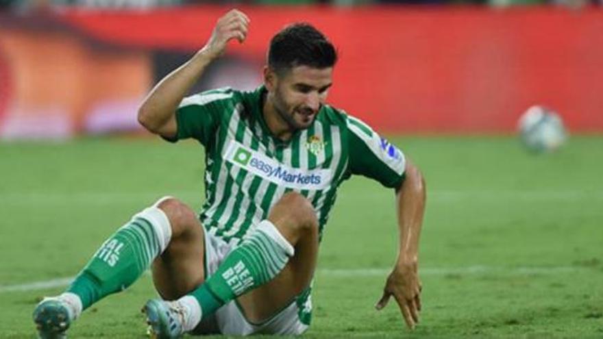 Antonio Barragán, durante su etapa en el Betis