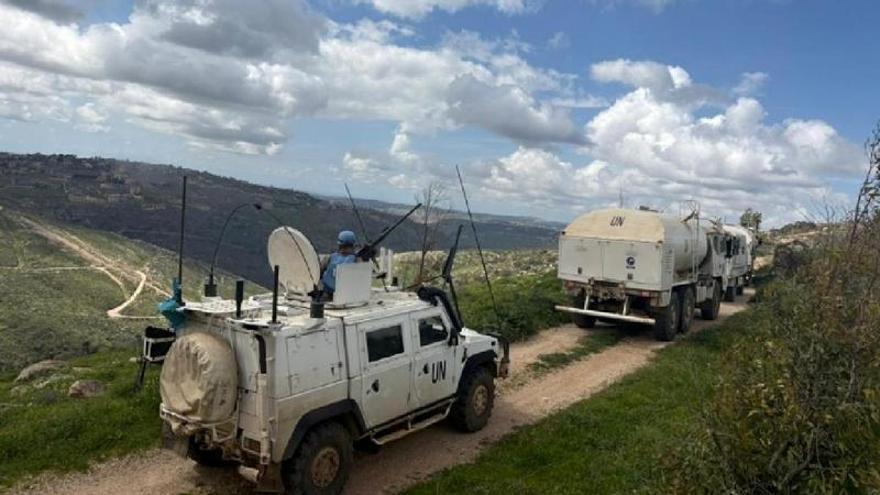 Robles confirma que un casco azul español estuvo detenido durante horas por Israel en Líbano