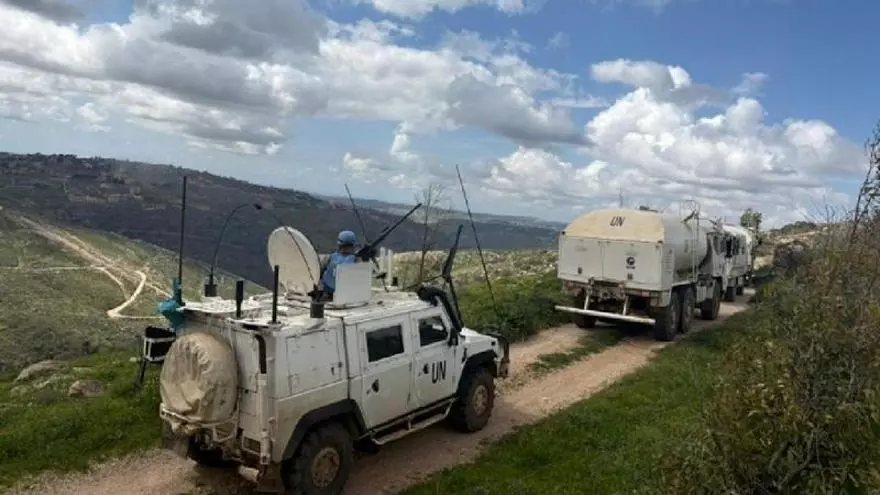 Robles confirma que un casco azul español estuvo detenido durante horas por Israel en Líbano