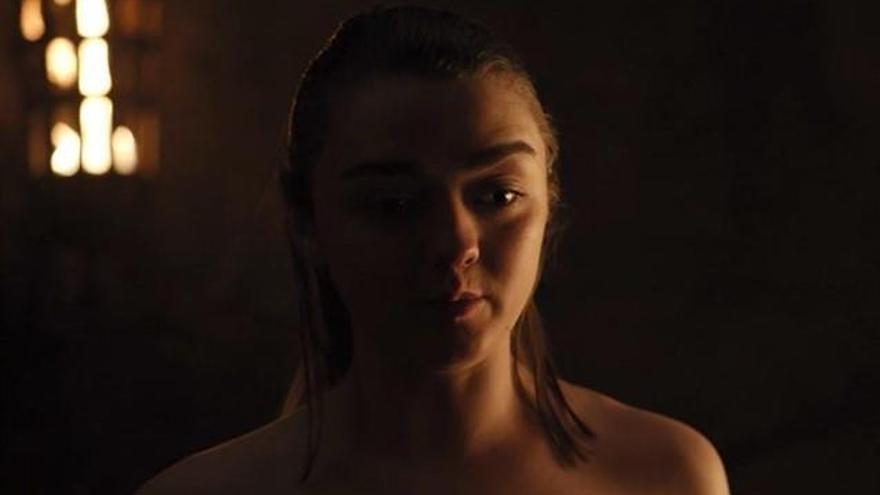 Maisie Williams como Arya en &#039;Juego de tronos&#039;.