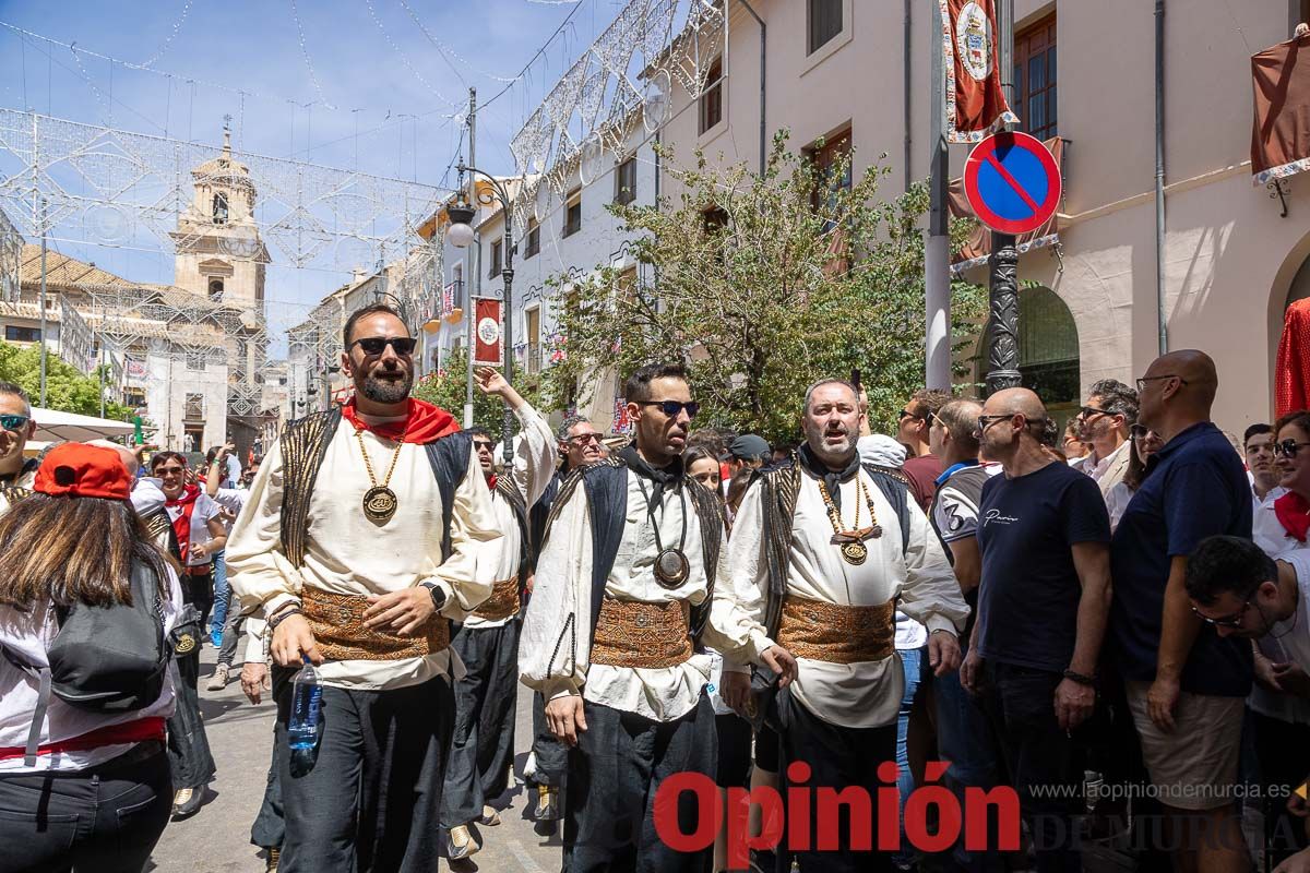 Moros y Cristianos en la mañana del dos de mayo en Caravaca